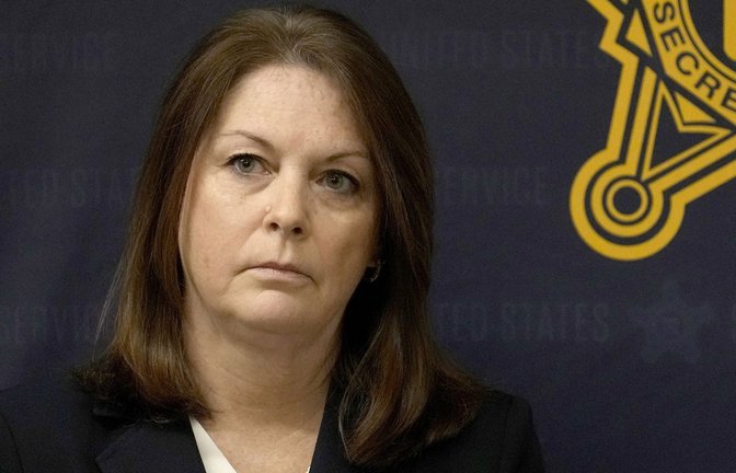 Die Chefin des Secret Service, Kimberly Cheatle.<span class='image-autor'>Foto: dpa/Charles Rex Arbogast</span>