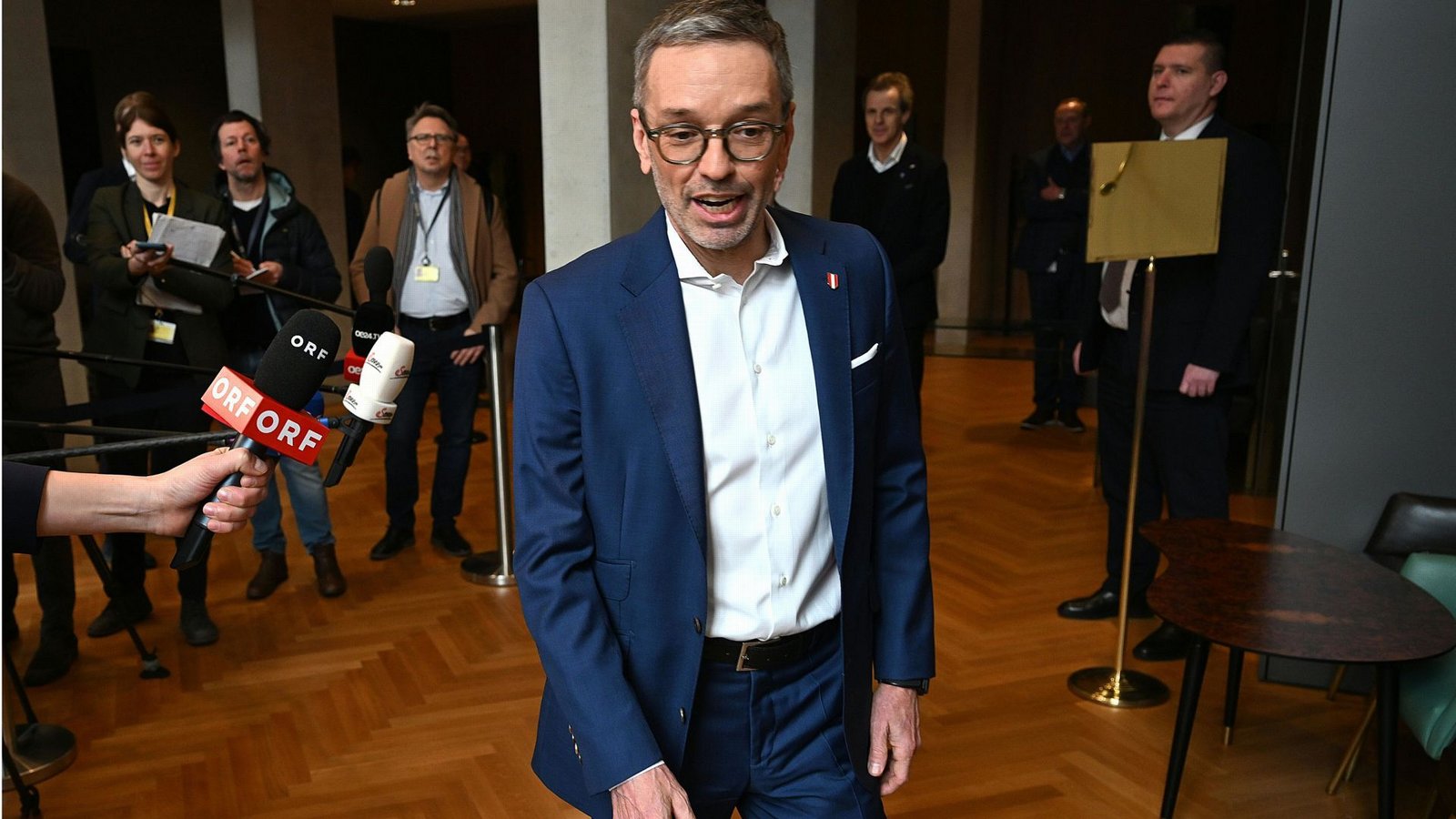 FPÖ-Chef Herbert Kickl mit Regierungsbildung in Österreich gescheitert (Archivfoto).Foto: dpa/Helmut Fohringer FPÖ-Chef Herbert Kickl mit Regierungsbildung in Österreich gescheitert (Archivfoto).Foto: dpa/Helmut Fohringer