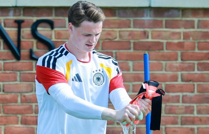 Jonas Urbig gehört nicht zum offiziellen DFB-Kader bei der WM.<span class='image-autor'>Foto: Jan Woitas/dpa</span>