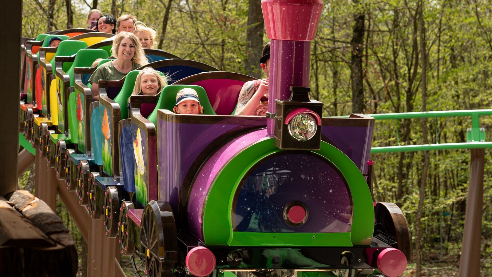 Bereits in der vergangenen Woche konnten die Jahreskarten-Besitzer die neue Attraktion testen.Foto: Freizeitpark Traumland Bereits in der vergangenen Woche konnten die Jahreskarten-Besitzer die neue Attraktion testen.Foto: Freizeitpark Traumland