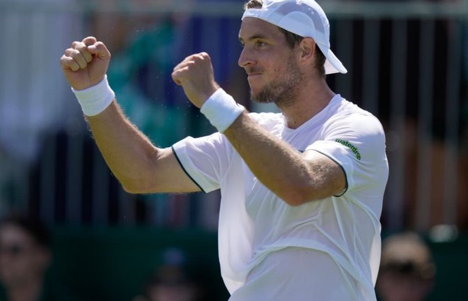 Jan-Lennard Struff ist bei den Generali Open 2026 in Kitzbühel am Start.<span class='image-autor'>Brian Inganga/AP/dpa</span>