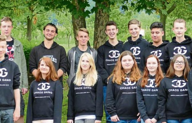 Die Entlassschüler der Kirbachschule wurden vergangene Woche verabschiedet. Foto: p