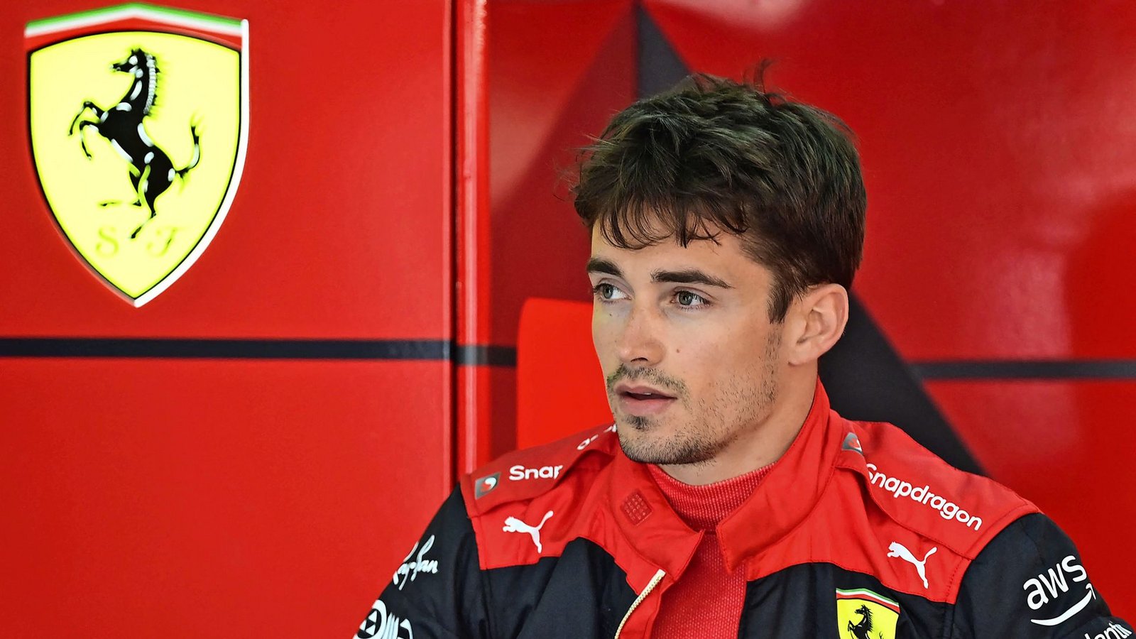 Kein Ferrari-Mann auf dem Podium in Imola: Charles Leclerc patzte kurz vor Schluss und wurde nur Sechster.Foto: AFP/MIGUEL MEDINA