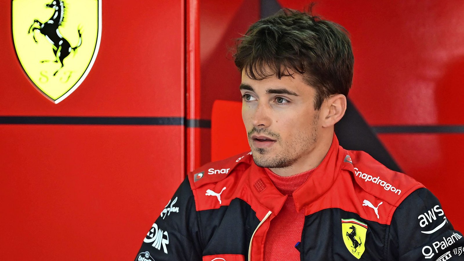Kein Ferrari-Mann auf dem Podium in Imola: Charles Leclerc patzte kurz vor Schluss und wurde nur Sechster.Foto: AFP/MIGUEL MEDINA