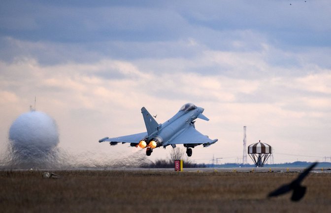 Saudi-Arabien will weitere Eurofighter ordern.<span class='image-autor'>Foto: dpa/Bernd von Jutrczenka</span>
