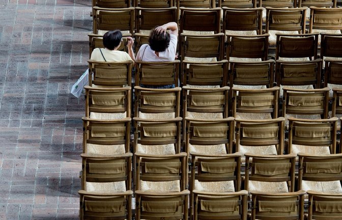 Seit dem Bekanntwerden der Missbrauchsskandale im Jahr 2010 verlor die katholische Kirche mehr als 3,5 Millionen und die evangelische 4,5 Millionen Mitglieder.<span class='image-autor'>Foto: dpa/Julian Stratenschulte</span>