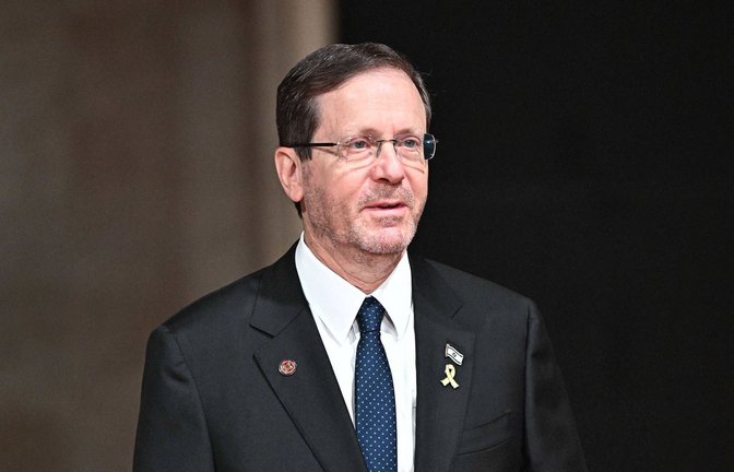 Isaac Herzog bei einer Veranstaltung in Paris im Juli. (Archivbild)<span class='image-autor'>Foto: IMAGO/Niviere David</span>