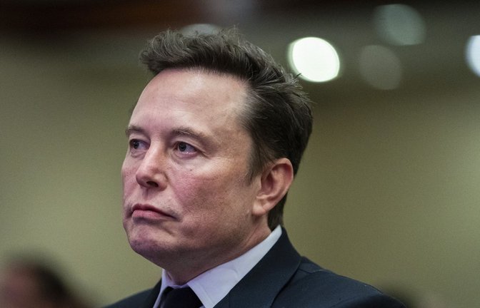 Fürchtet er um seine Geschäfte? Tech-Milliardär Elon Musk.<span class='image-autor'>Foto: AFP Pool via AP/Allison Robbert</span>
