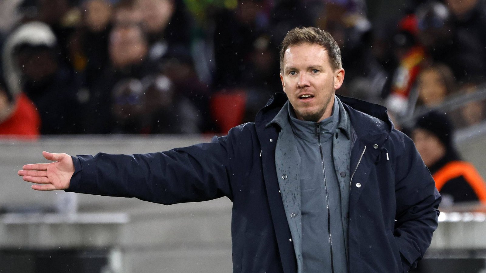 Bundestrainer Julian Nagelsmann will seinen Spielern bei der Fußball-WM nicht den Mund verbieten (Archivfoto).Foto: IMAGO/Norbert Schmidt/IMAGO/Norbert SCHMIDT Bundestrainer Julian Nagelsmann will seinen Spielern bei der Fußball-WM nicht den Mund verbieten (Archivfoto).Foto: IMAGO/Norbert Schmidt/IMAGO/Norbert SCHMIDT