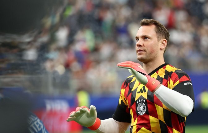 Manuel Neuer schreibt mit seinem Comeback Fußball-Geschichte.<span class='image-autor'>Foto: Christian Charisius/dpa</span>
