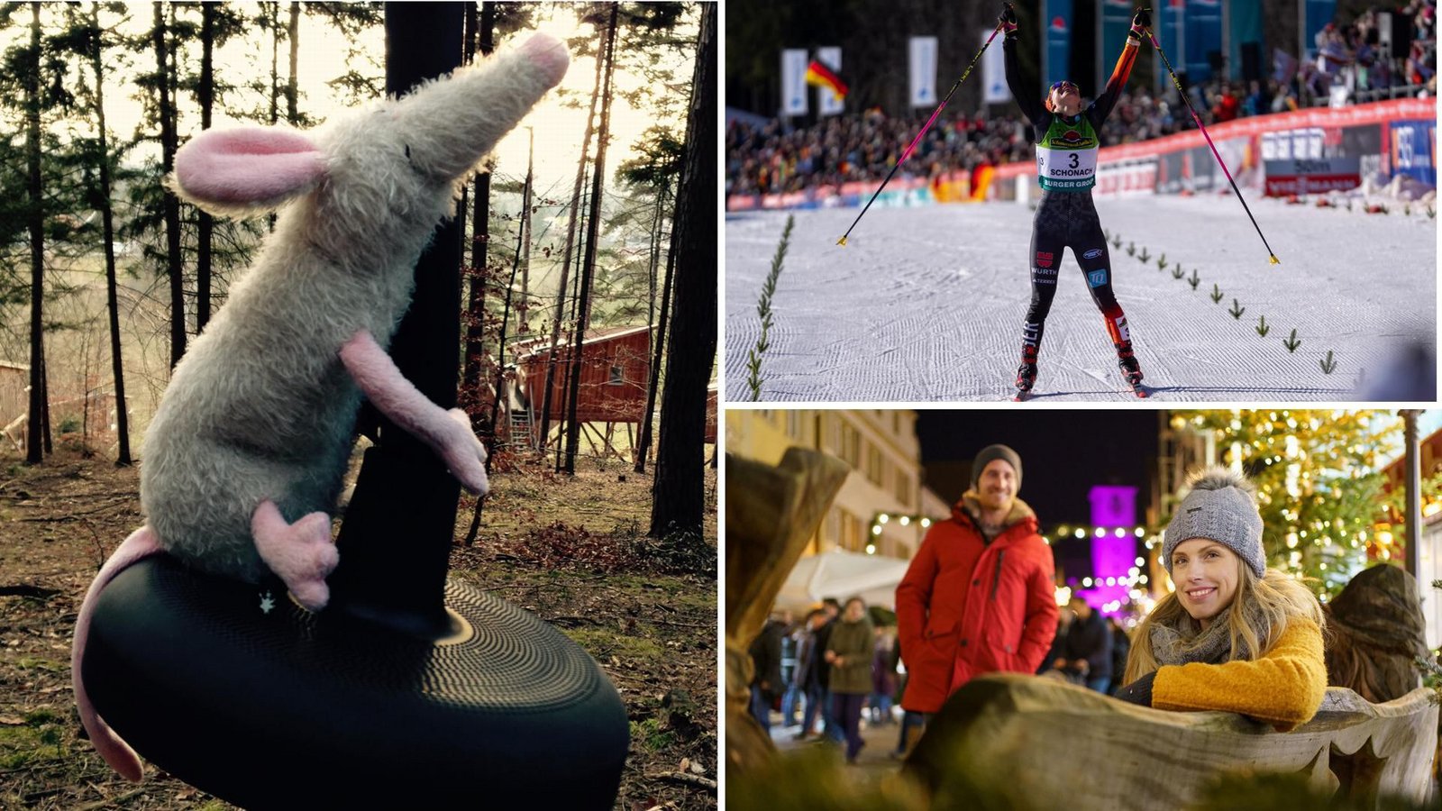 Spaß, Sport und Entspannung: Ausflugsziele und Winterzauber im Januar.Foto: Baumpalast, Weltcup Schonach, Bad Mergentheim Spaß, Sport und Entspannung: Ausflugsziele und Winterzauber im Januar.Foto: Baumpalast, Weltcup Schonach, Bad Mergentheim