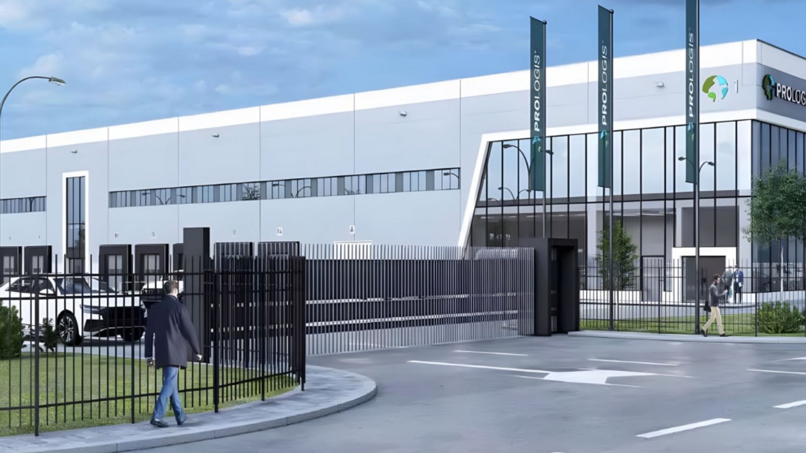 Die Lapp Gruppe wird das Gebäude ab Januar mieten. Visualisierung: Prologis Die Lapp Gruppe wird das Gebäude ab Januar mieten. Visualisierung: Prologis