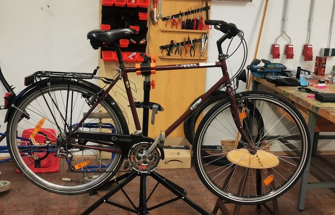 Auch Fahrräder werden im Reparatur-Treff wieder flott gemacht.  <span class='image-autor'>Fotos: p</span>