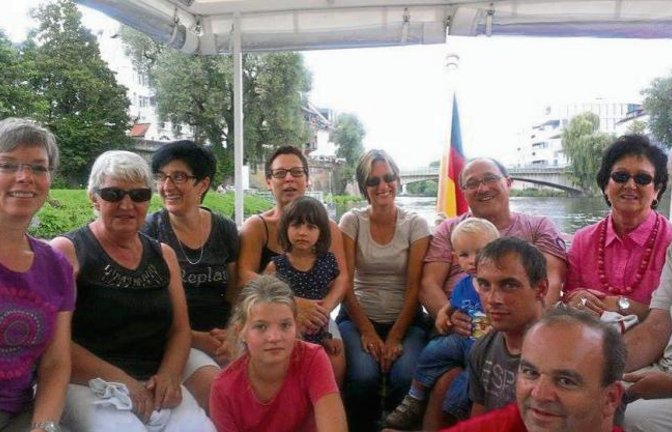 Auf dem „Ulmer Spatz“ befuhren die Ausflügler die Donau.  Foto: p