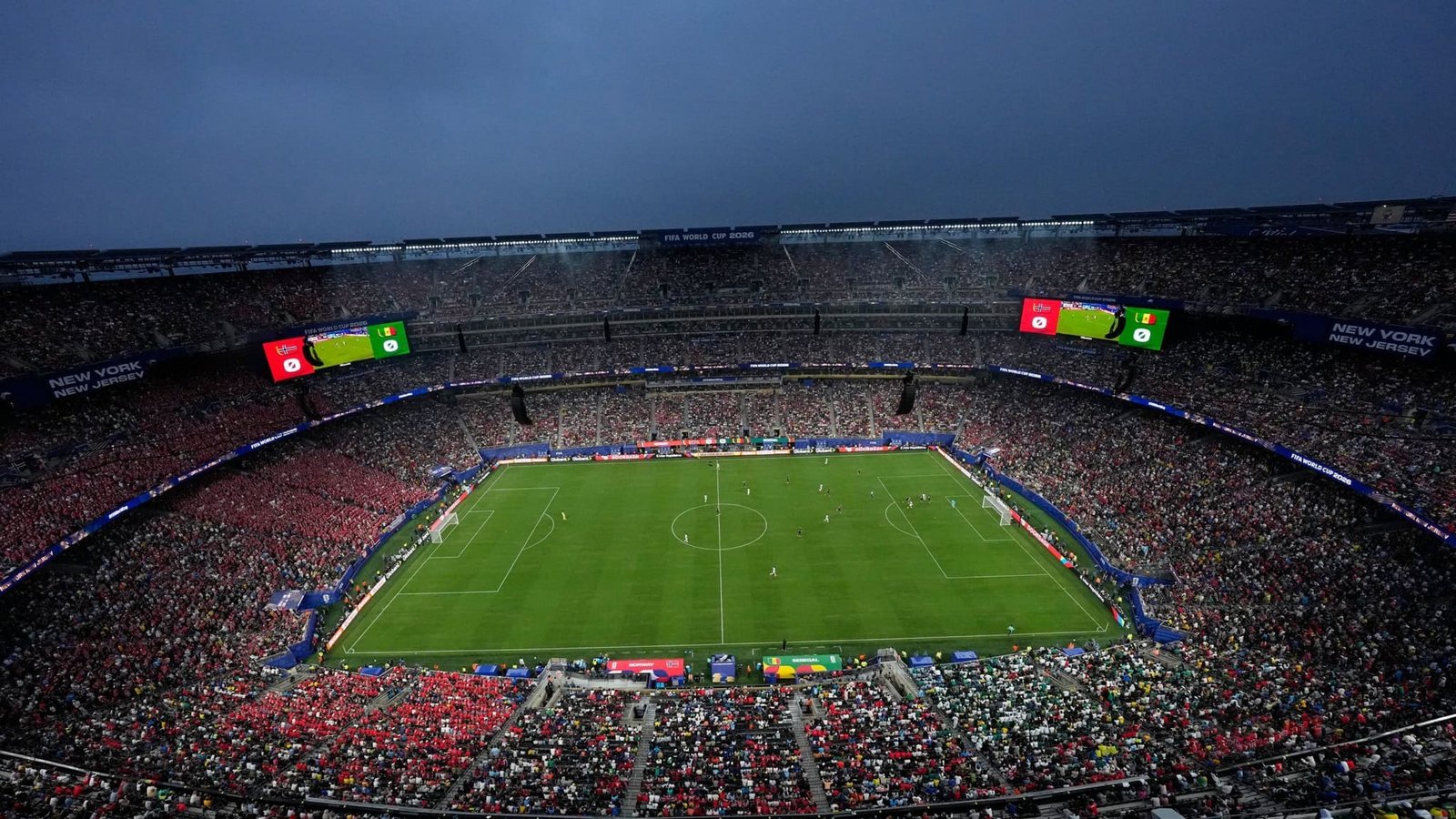 In East Rutherford findet am Sonntag das WM-Finale statt. (Archivbild)Stephen Collingwood/AP/dpa In East Rutherford findet am Sonntag das WM-Finale statt. (Archivbild)Stephen Collingwood/AP/dpa