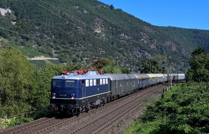 Die E-Lok 110 228 mit Baujahr 1961 wird den Sonderzug ziehen.  <span class='image-autor'>Foto: DBK</span>