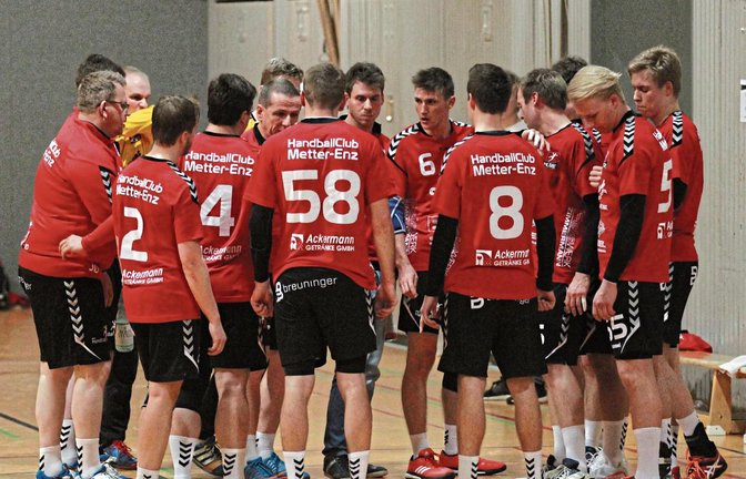 Für die Handballer des HC Metter-Enz steht ein echter Härtetest an: Die Mannschaft von Trainer Harald Deuß misst sich in der Vorbereitung mit dem Landesligisten TSF Ditzingen. Foto: Nachreiner