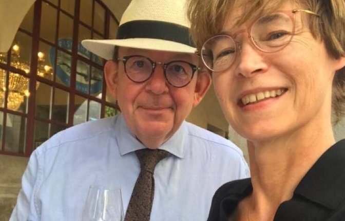 Denis Scheck und Eva Gritzmann.  <span class='image-autor'>Foto: p</span>