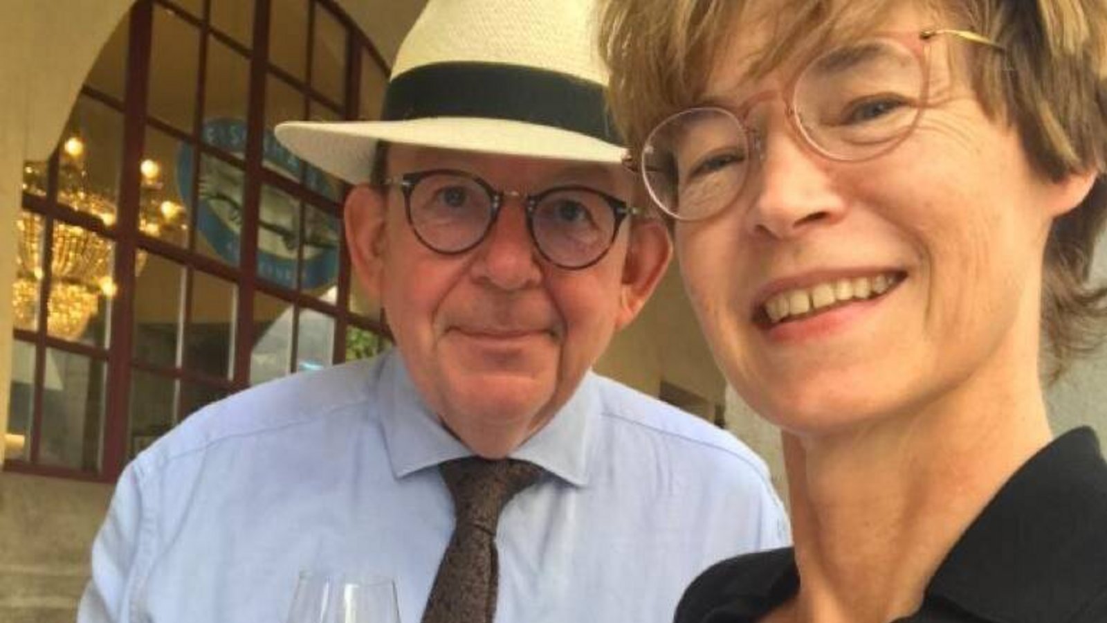 Denis Scheck und Eva Gritzmann.  Foto: p