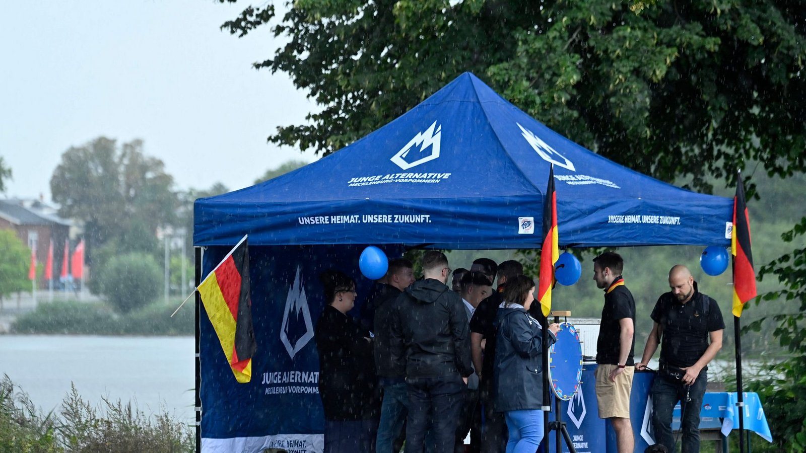 Die Junge Alternative gilt als „gesichert extremistische Bestrebung“.Foto: AFP/JOHN MACDOUGALL Die Junge Alternative gilt als „gesichert extremistische Bestrebung“.Foto: AFP/JOHN MACDOUGALL