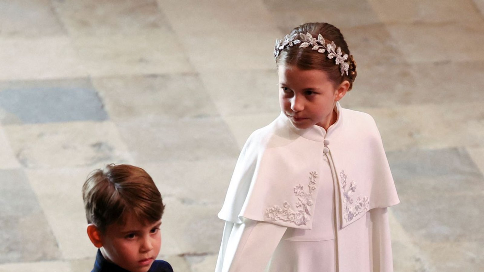 Prinzessin Charlotte und Prinz LouisFoto: AFP/PHIL NOBLE