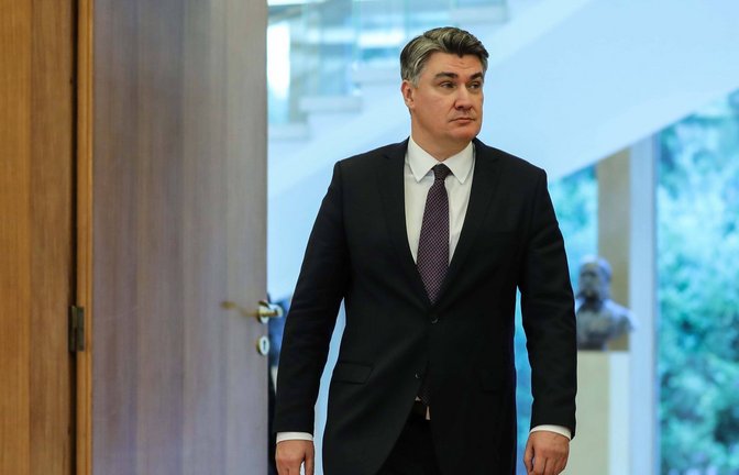 Kroatiens prominentester Politlöwe Zoran Milanovic<span class='image-autor'>Foto: imago/Jurica Galoic</span>
