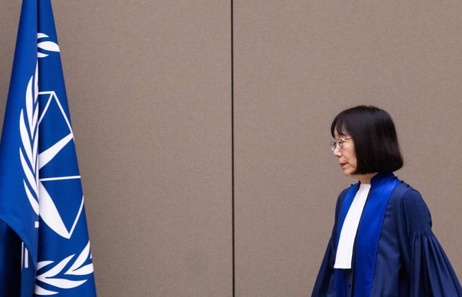 Die USA verhängten Sanktionen gegen IStGH-Präsidentin Tomoko Akane (Archivfoto).<span class='image-autor'>EVA PLEVIER/afp</span>