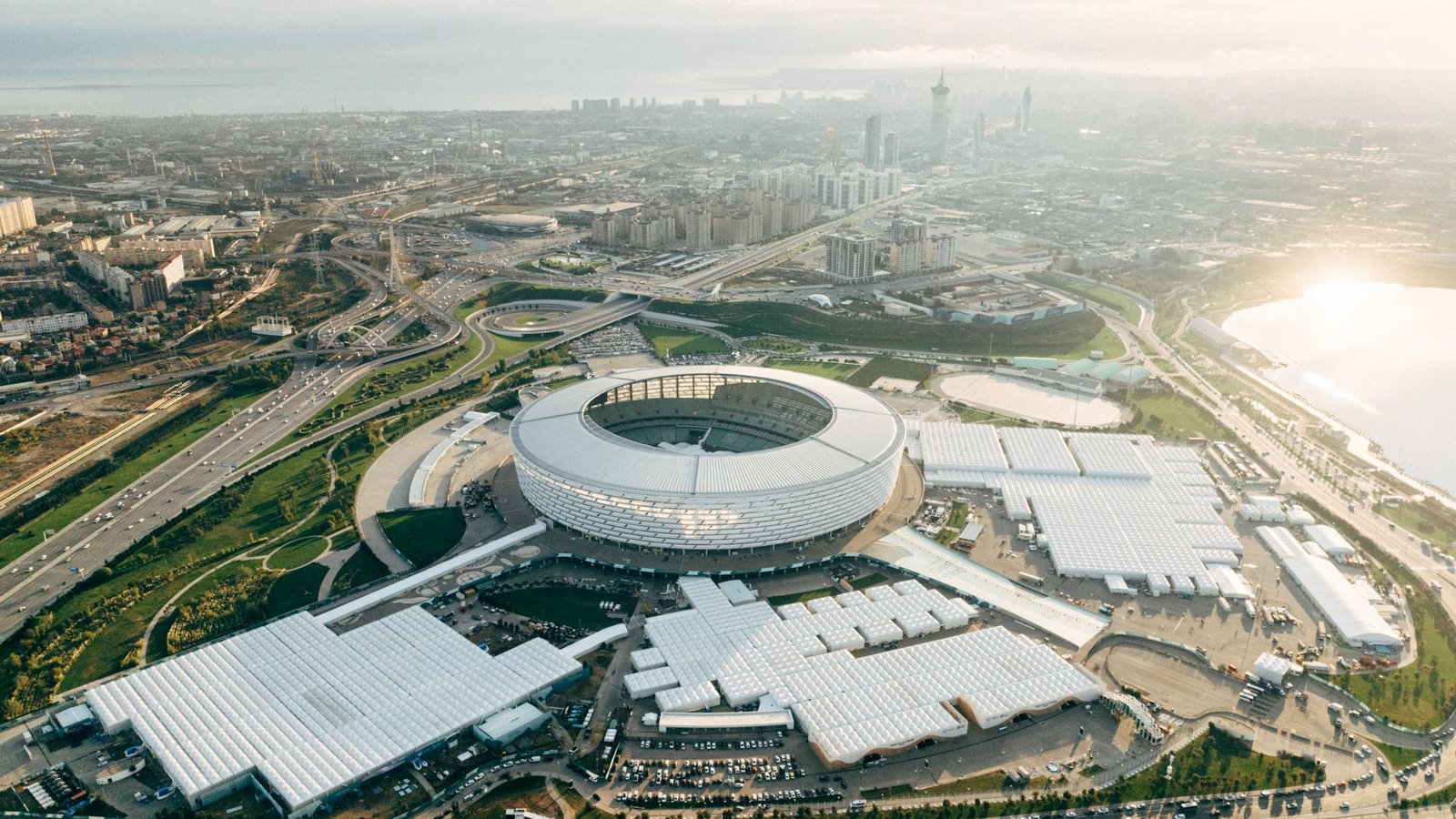 Die 29. Weltklimakonferenz der UN findet im und um das Stadion von Baku in Aserbaidschan statt.Foto: COP29 Die 29. Weltklimakonferenz der UN findet im und um das Stadion von Baku in Aserbaidschan statt.Foto: COP29