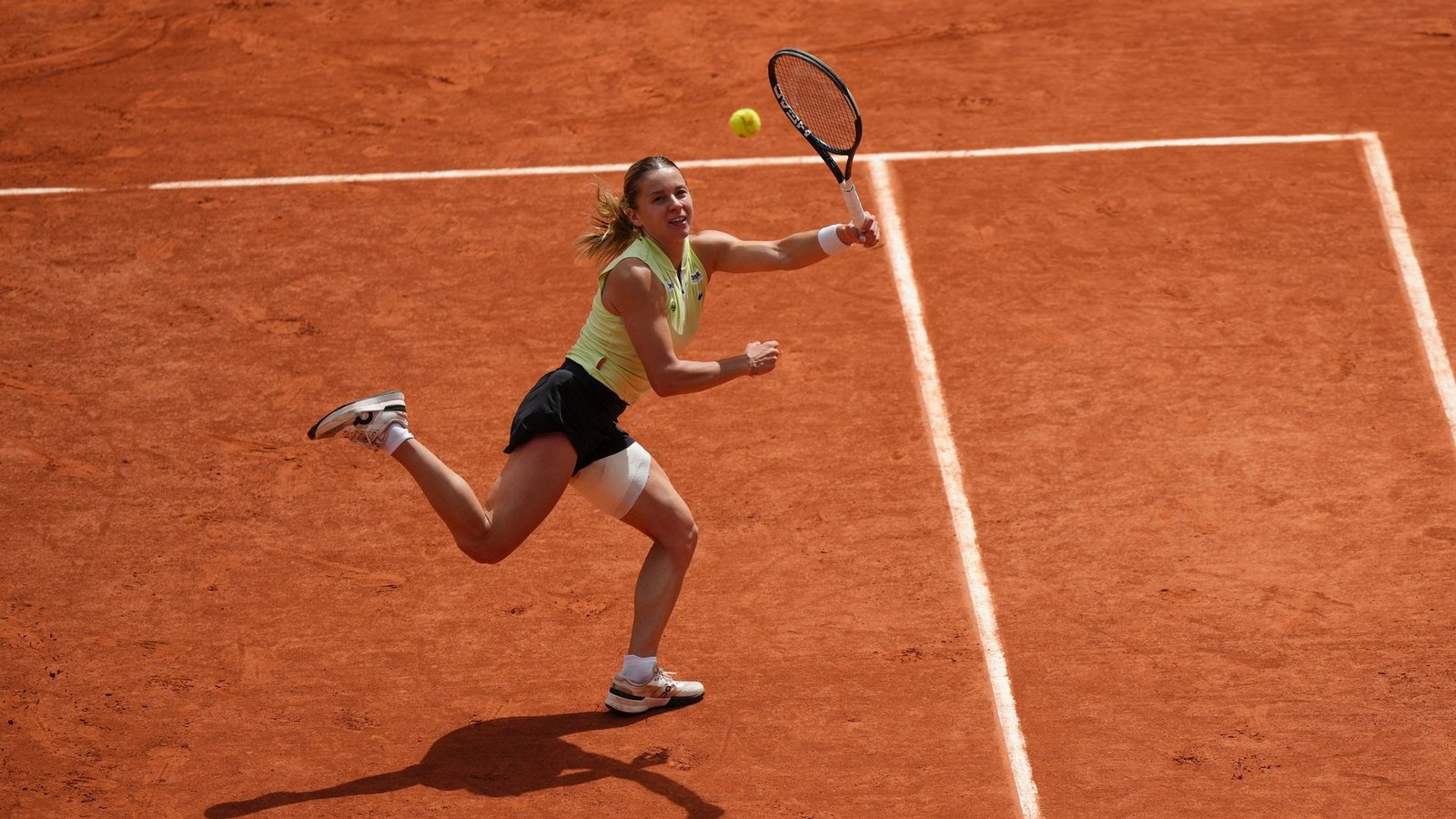 Für Maja Chwalinska war schon der Finaleinzug ein Riesenerfolg.Foto: Aurelien Morissard/AP/dpa Für Maja Chwalinska war schon der Finaleinzug ein Riesenerfolg.Foto: Aurelien Morissard/AP/dpa