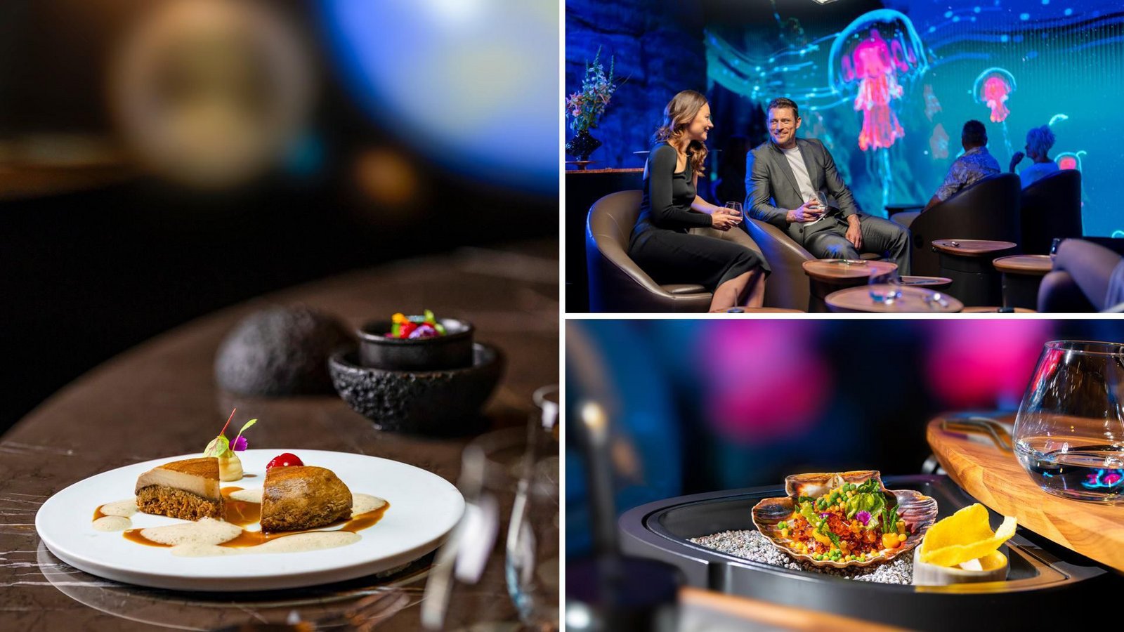Am neuen Eatrenalin-Menü haben vier Meister ihres Fachs gearbeitet – jeder von ihnen ist als Küchenchef in einem Zwei-Sterne-Haus tätig.Foto: Eatrenalin Europa-Park Am neuen Eatrenalin-Menü haben vier Meister ihres Fachs gearbeitet – jeder von ihnen ist als Küchenchef in einem Zwei-Sterne-Haus tätig.Foto: Eatrenalin Europa-Park