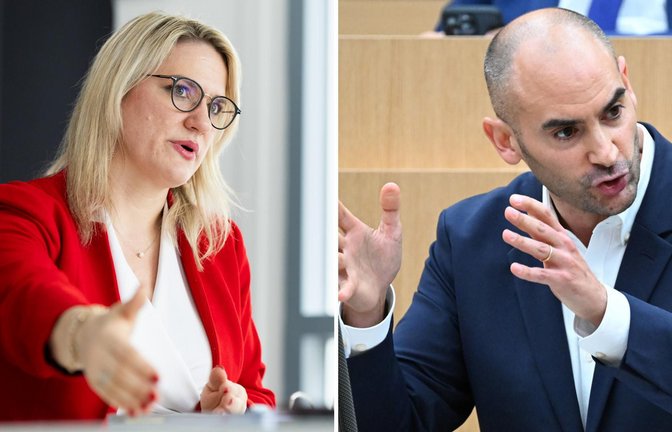 CDU-Vize-Generalsekretärin Christina Stumpp kritisiert Danyal Bayaz.<span class='image-autor'>Foto: Julian Rettig</span>