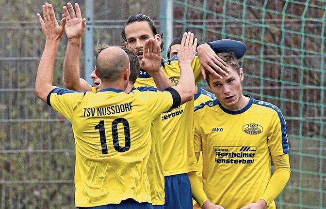 Die Fußballer des TSV Nussdorf würden sich über einen sportlichen Aufstieg in die Bezirksliga mehr freuen als über einen am grünen Tisch bei einer Annullierung der Saison. Foto: Küppers