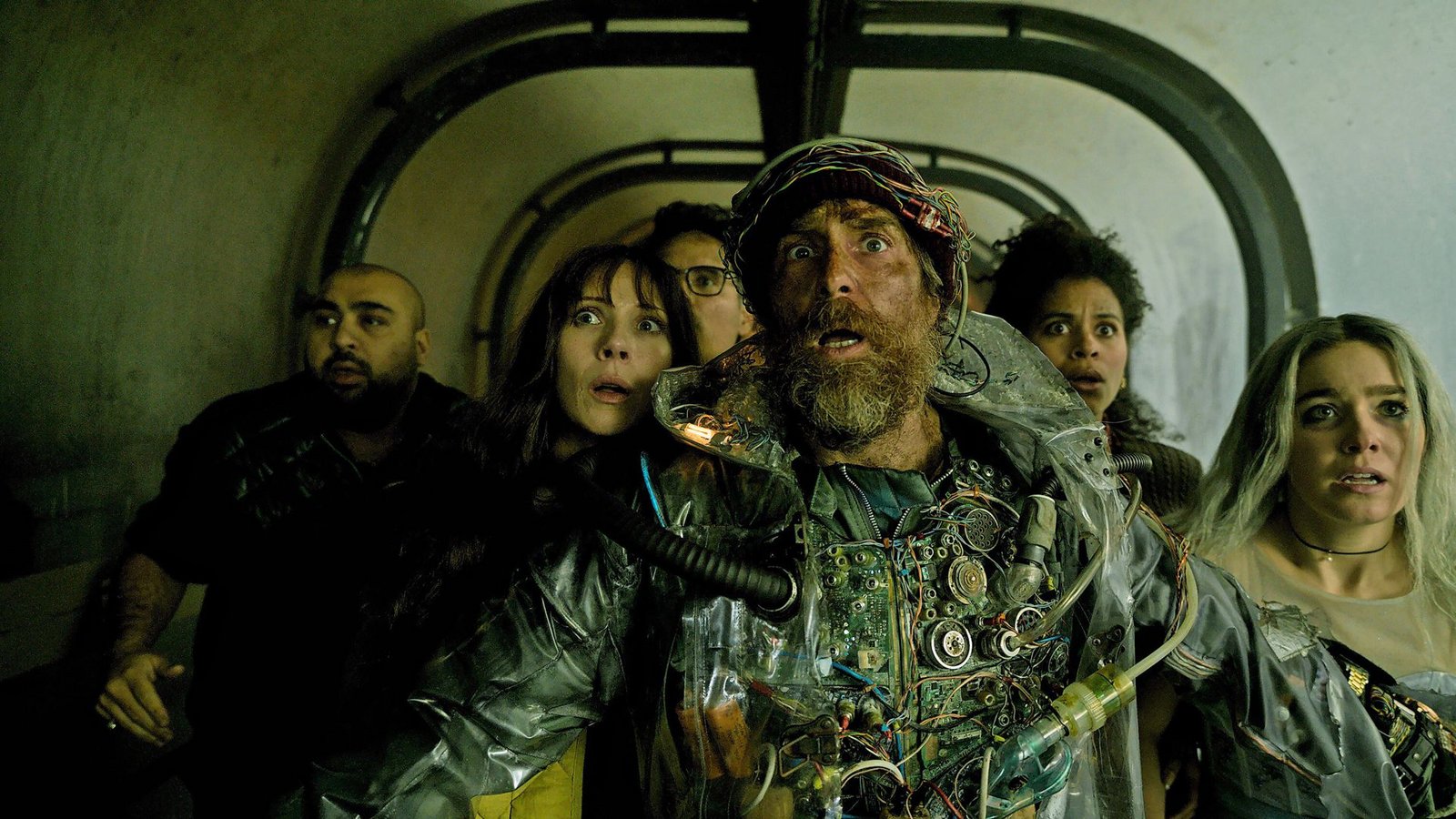 Die Weltretter-Truppe in „Good Luck, Have Fun, Don’t Die“Foto: Constantin Film Distribution GmbH