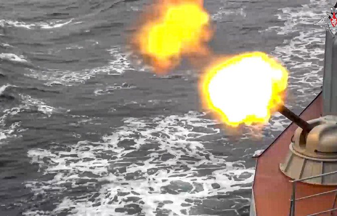 Russische Marineübungen im Schwarzen Meer. (Archivbild)<span class='image-autor'>Foto: Russian Defense Ministry Press S</span>