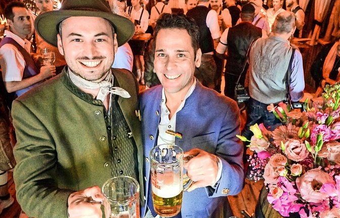 Die Veranstalter der Regenbogenalm: Andreas Müller und Lars Pessinger<span class='image-autor'>Foto: Lg/F. Iannone</span>