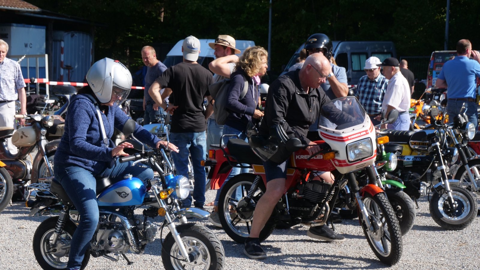 Alles bereit für die Ausfahrt. Fotos: Friedrich