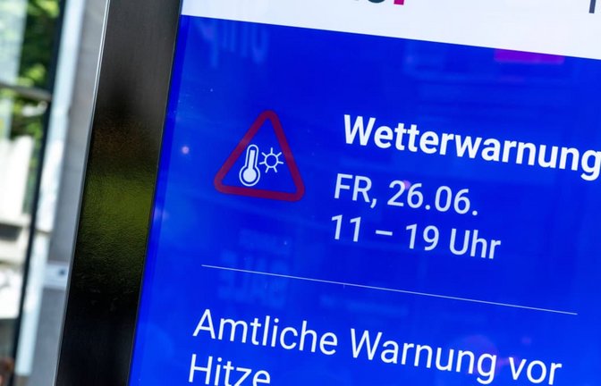 Schon am 26. Juni verzeichnete Stuttgart einen Hitze-Rekord. Kommt es einen Monat später noch schlimmer?<span class='image-autor'>IMAGO/Andreas Friedrichs</span>