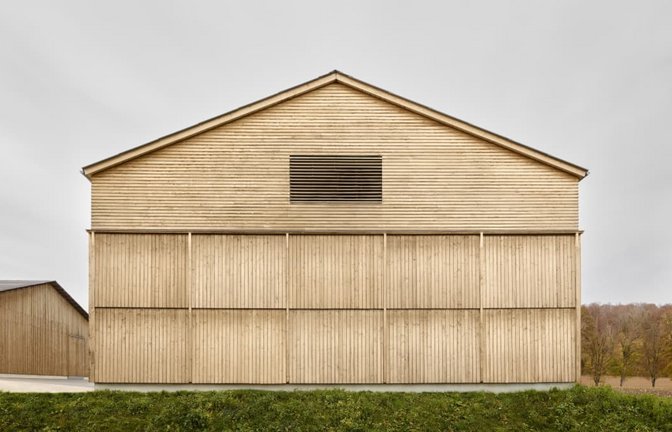 Ein Award ging an a+r Architekten aus Stuttgart für den Bau des Getreidemagazins des Haupt- und Landgestüts Marbach in St. Johann (Gomadingen).<span class='image-autor'>Thomas Herrmann</span>