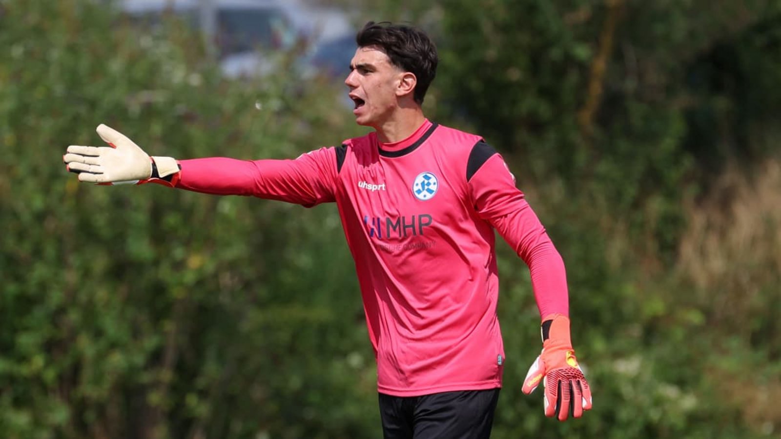 Leon Neaime stand in Waldstetten im Kickers-Tor.Baumann/Julia Rahn