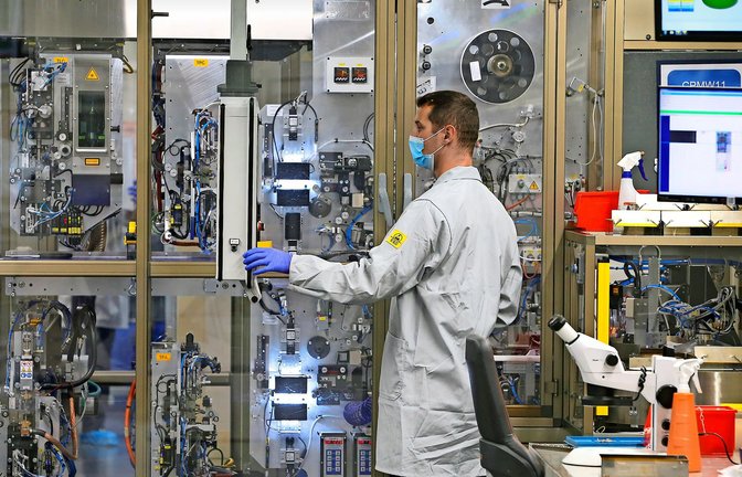 Varta ist einer der führenden Hersteller bei Lithium-Ionen-Knopfzellen.<span class='image-autor'>Foto: dpa/Karl-Josef Hildenbrand</span>