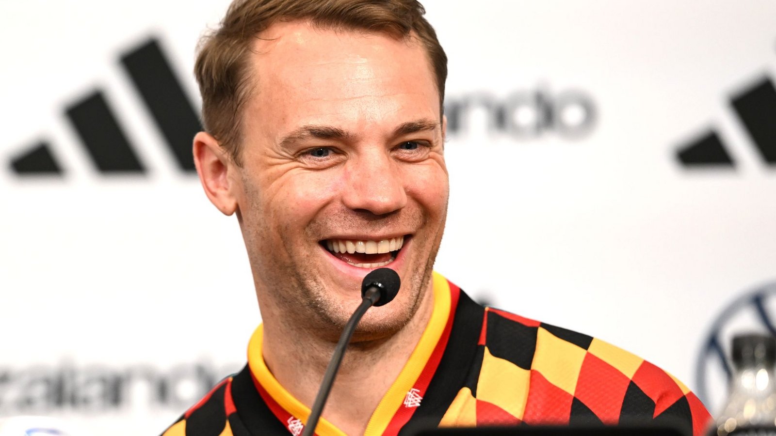Manuel Neuer sieht in den USA die Chance auf seinen zweiten WM-Titel.Foto: Federico Gambarini/dpa Manuel Neuer sieht in den USA die Chance auf seinen zweiten WM-Titel.Foto: Federico Gambarini/dpa