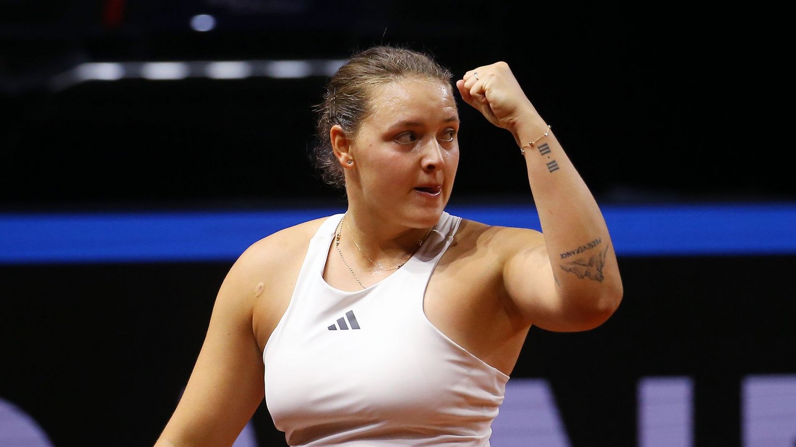 Deutsche Frontfrau: Gemeinsam mit Tatjana Maria hält die Dortmunderin Jule Niemeier beim Heimturnier die deutschen Fahnen hoch. Als 65. der Weltrangliste ist sie aktuell beste deutsche Tennisspielerin.Foto: Baumann