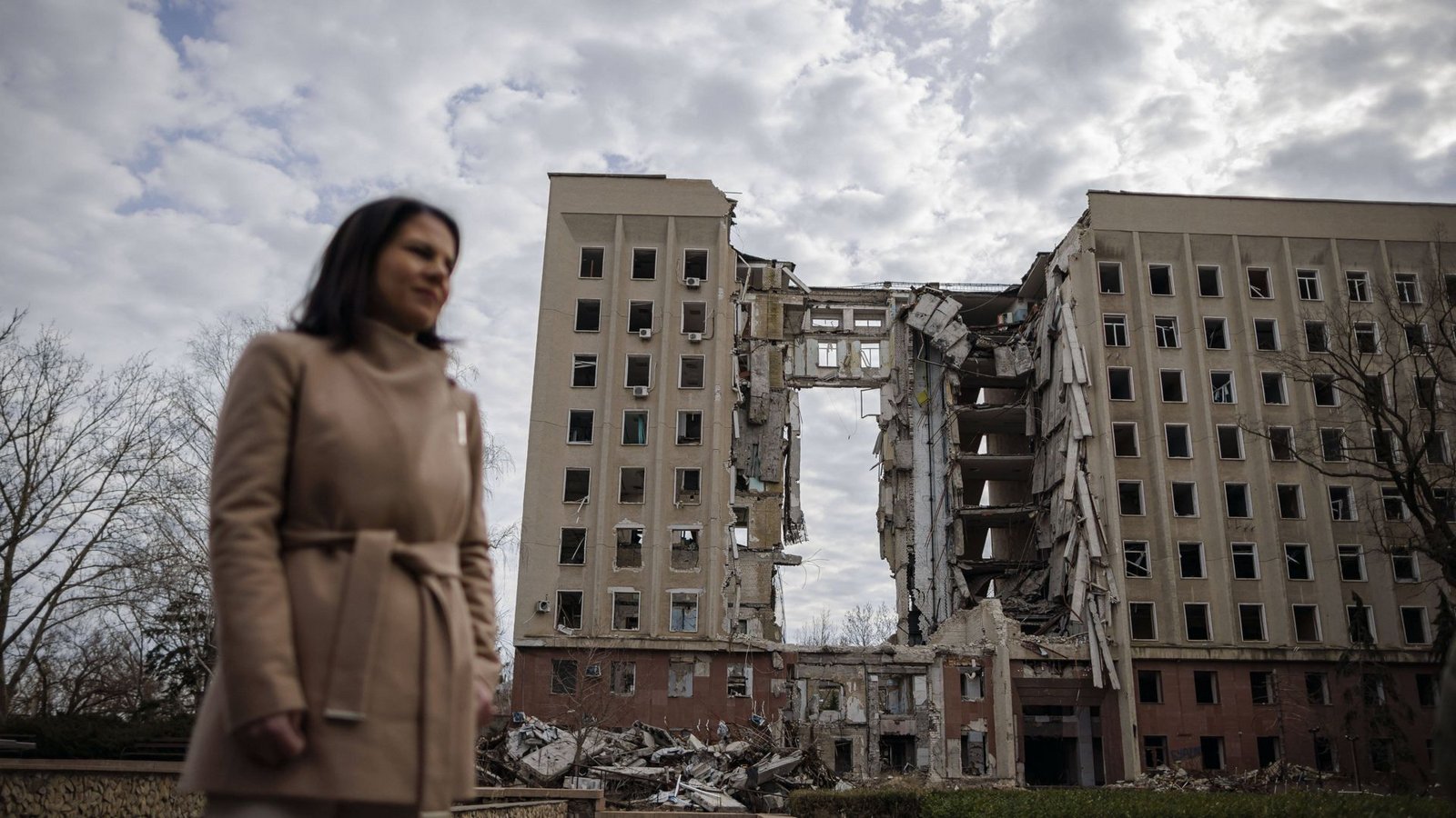 Anna-Lena Baerbock beim Besuch in der Ukraine.Foto: IMAGO/photothek/IMAGO/Thomas Trutschel Anna-Lena Baerbock beim Besuch in der Ukraine.Foto: IMAGO/photothek/IMAGO/Thomas Trutschel