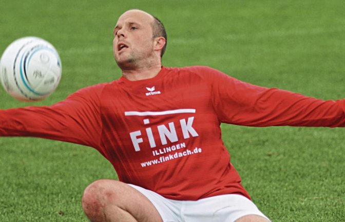 Daniel Rothmaier will es nach einer Faustballpause noch einmal bei den Männern 35 wissen. „Wir sind noch erfolgshungrig und feiern gerne Titel“, sagt der 35-Jährige. Fotos: Nachreiner
