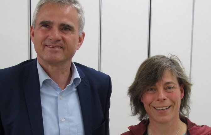 Holger Albrich und Claudia Volk. <span class='image-autor'>Foto: Makkens</span>