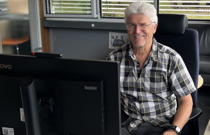 Genießt die letzten Tage als Lehrer und Rektor an der Kirbachschule: Rainer Graef.    <span class='image-autor'>Foto: Glemser</span>