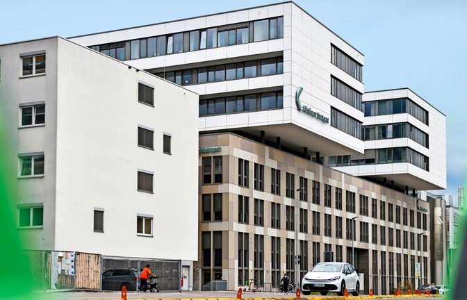 Das neue Hauptgebäude des Klinikums an der Kriegsbergstraße<span class='image-autor'>Foto: Lichtgut/Max Kovalenko</span>