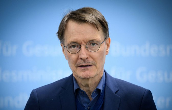 Bundesgesundheitsminister Karl Lauterbach startet ein großes Panel zur Gesundheitsstand  in Deutschland.<span class='image-autor'>Foto: dpa/Bernd von Jutrczenka</span>