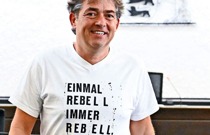 Als freier Mann hat Michael Ballweg den Stuttgarter Gerichtssaal verlassen. Jetzt ist er in Mittelamerika.<span class='image-autor'>Foto: dpa/Bernd Weißbrod</span>
