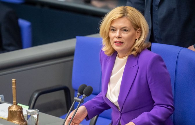 Bundestagspräsidentin Julia Klöckner<span class='image-autor'>Foto: Michael Kappeler/dpa/Michael Kappeler</span>